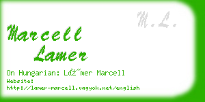 marcell lamer business card